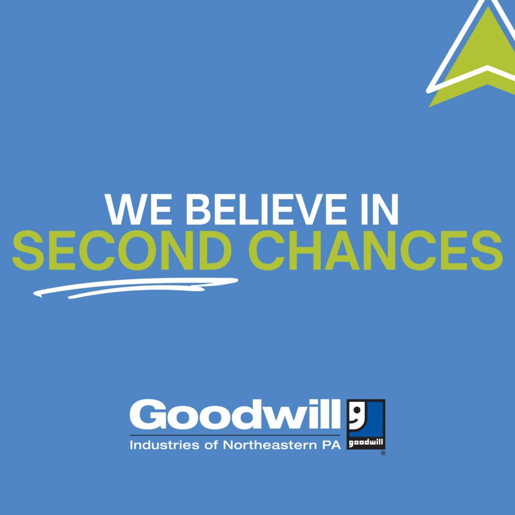 Graphic that states We Believe in Second Chances