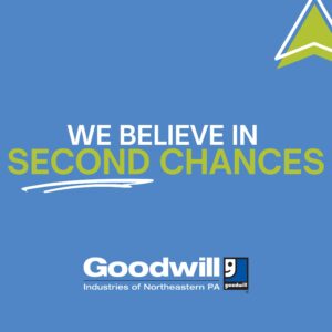 Graphic that states We Believe in Second Chances